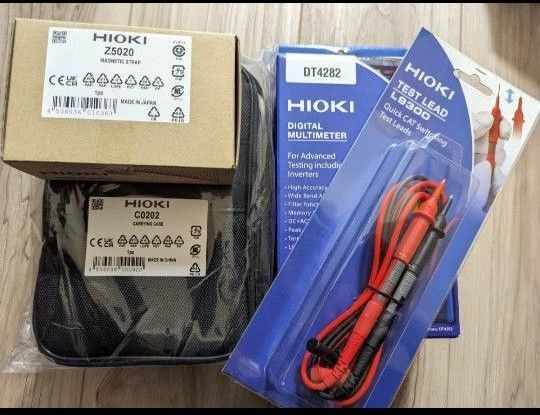 日置電機 DT4282 デジタルマルチメータ(検電器)とオプション品一式