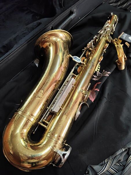 テナーサックス KAWAI 独ドイツB&S 製 ブルーラベル機 改良品 実用機 演奏OK