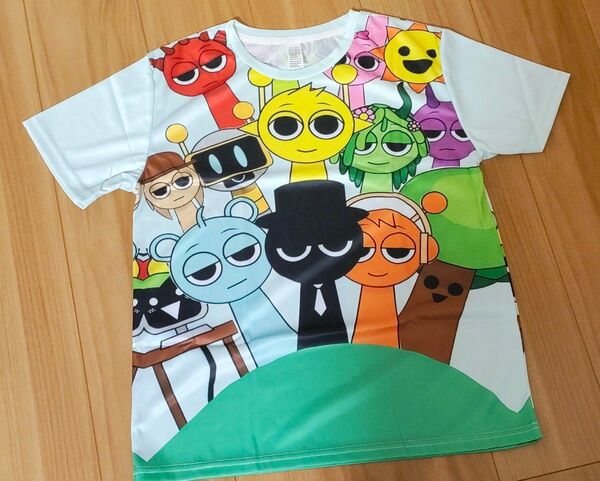 新品 スプランキー Tシャツ 120 130 ブルー サイモン ブラック
