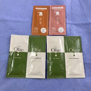 haruシャンプー&コンディショナー、Pax Olieヘアソープ&ヘアコンディショナー等 4点セット