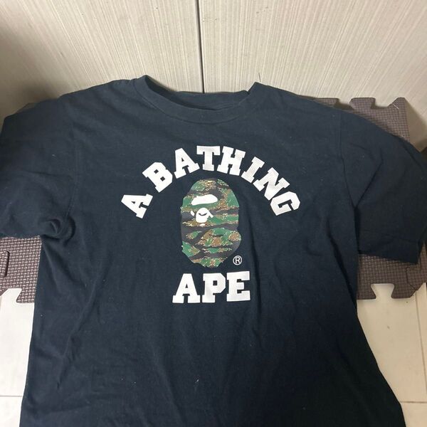 A BATHING APE Tシャツ カモプリント