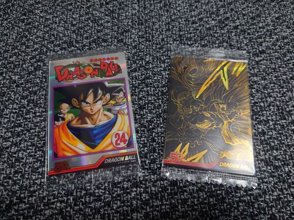 ☆超希少 週刊少年ジャンプ 50周年記念 ウエハース ドラゴンボール 未開封品 カード シークレット ノーマル