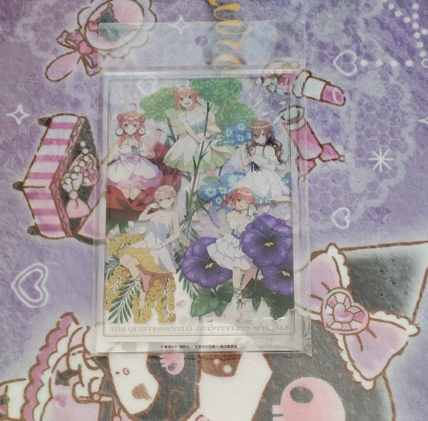 五等分の花嫁 アクリルボード 中野一花二乃三玖四葉五月