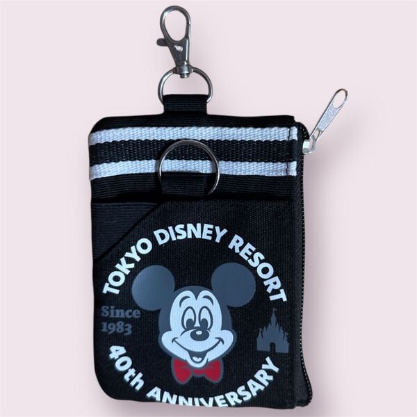 【販売終了品】ディズニー40周年 コンバース コラボレーション パスケース