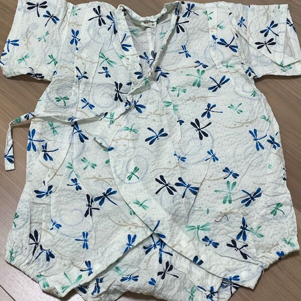 ベビー ベビー用甚平 浴衣 甚平 ロンパース 赤ちゃん 夏祭り 半袖 夏 子供服 子ども服 男の子