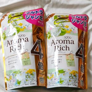 ソフランアロマリッチ ソフラン アロマリッチ エリー (ナチュラルブーケアロマの香り) ウルトラジャンボ 1600ml