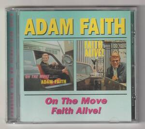 【新品/輸入盤CD】ADAM FAITH/On The Move & Faith Alive!