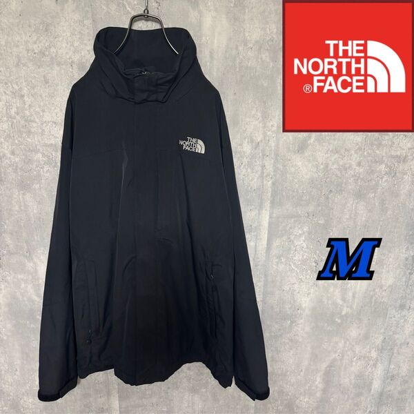 ノースフェイス マウンテンパーカー メンズM ブラック ナイロンジャケット THE NORTH FACE 黒 ジャケット
