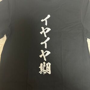 面白いTシャツ イヤ中組 黒 Mサイズ