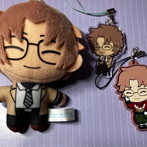 再出品 沖矢昴 ぬいぐるみマスコット キーホルダー ラバスト アクリルキーホルダー