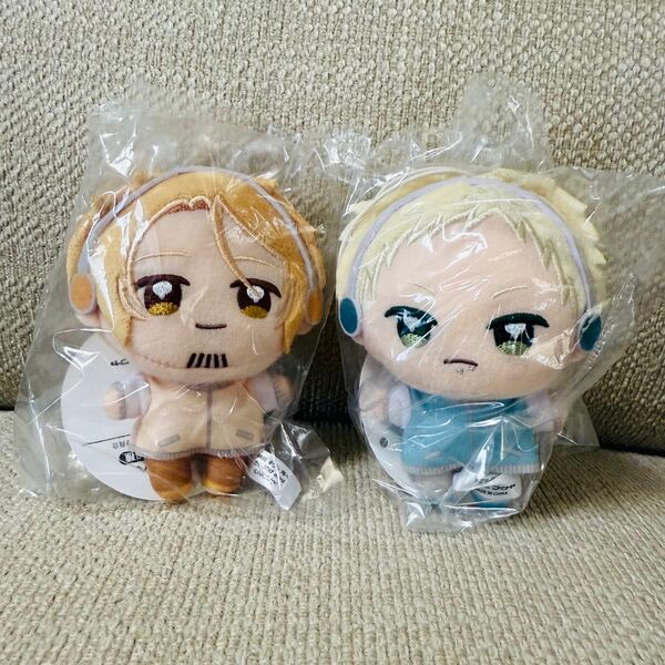 映画 ギヴン 海へ ぬいぷりけ mini 梶秋彦 中山春樹 2点 ぬいぐるみ マスコット