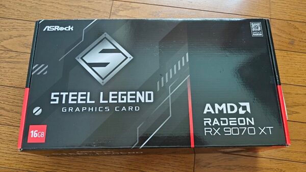 ASRock Radeon RX 9070 XT STEEL LEGEND 16GB