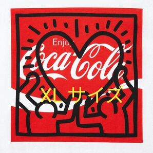 ユニクロ UT コカコーラ キースヘリング コラボ XL サイズ ホワイト 新品未使用
