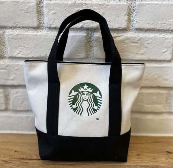 スタバ日本未発売トートバック ハンドバッグランチバッグ