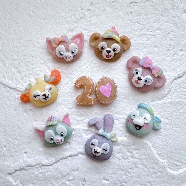 ディズニー ダッフィーフレンズ 3dパーツ