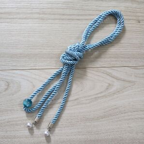 【新品未使用】帯締め 浴衣 水色