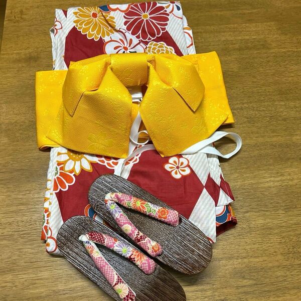 浴衣3点セット 大人ゆかた 即日発行致します。