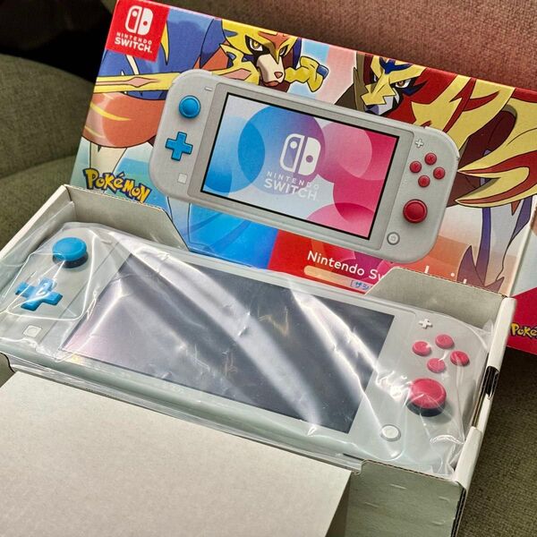 ※本日まで出品【美品・限定モデル】Nintendo Switch Lite ザシアン・ザマゼンタ 本体 ポケモン 特別デザイン