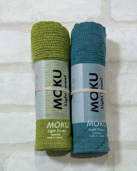MOKU モク タオル フェイスタオル 今治 コンテックス ライムグリーン②