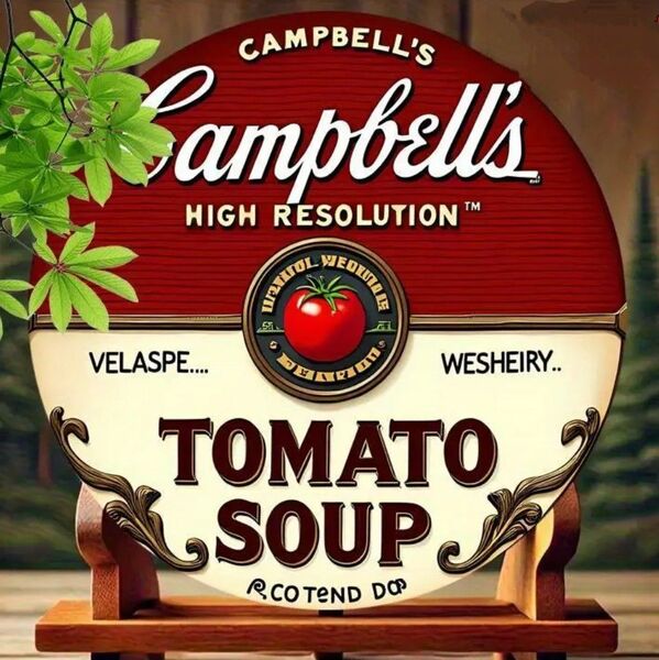 キャンベルスープ ⑨ Campbell's Soup 金属ブリキ看板 アメリカン雑貨 USA