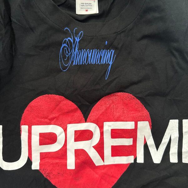 supreme Annoucing tシャツ