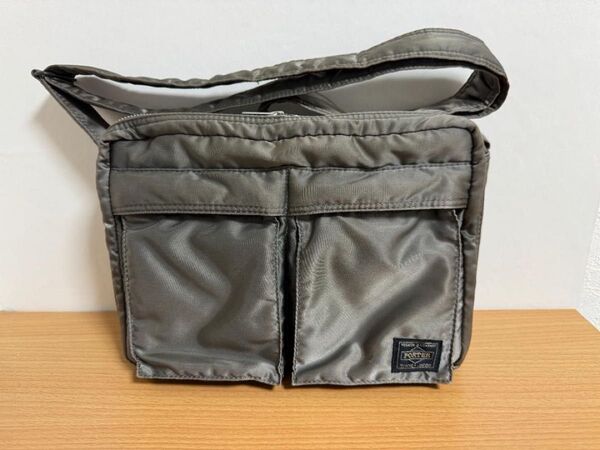 ポーター PORTER 吉田カバン TANKER タンカー SHOULDER BAG(L) ショルダーバッグ シルバーグレー