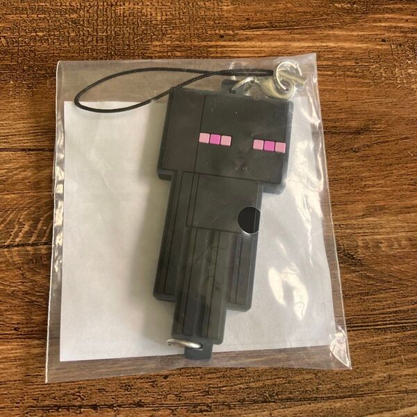 マインクラフト 一番くじ エンダーマン つながるラバーストラップ