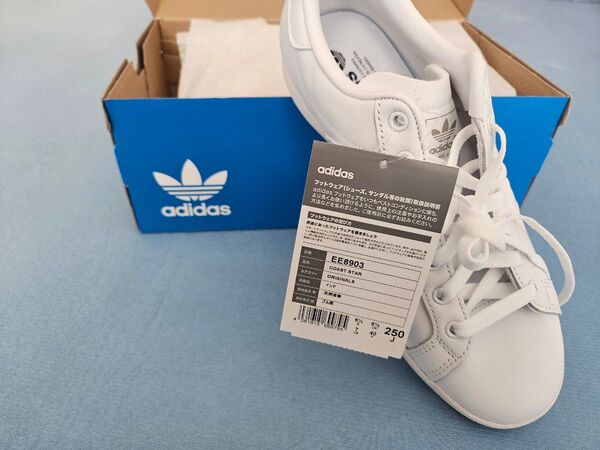 adidas COAST STAR EE8903 スニーカー 白 25cm 未使用