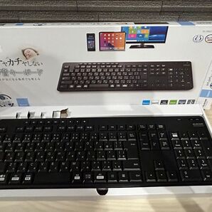 ELECOM 静音キーボード TK-FBM116SKEK ブラック サイレント キーボード