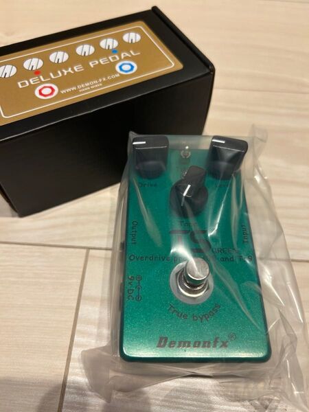 Demonfx GREEN and TS9 Ts808オーバードライブ エフェクター 未使用