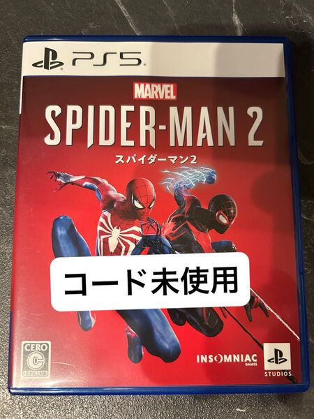 スパイダーマン2 PS5 SPIDER-MAN2 プレステ5 PS5ソフト