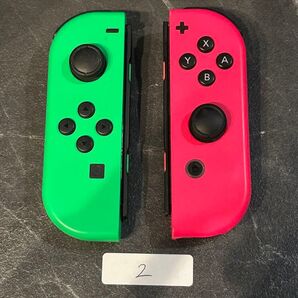 Switch ジョイコン 2個セット ピンク&グリーン スイッチ joycon コントローラー 純正