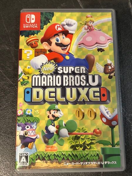 【Switch】 NewスーパーマリオブラザーズUデラックス ニンテンドースイッチ ソフト deluxe