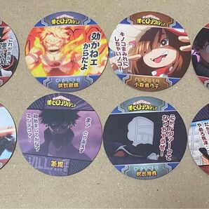 ヒロアカ 100均 コースター 爆豪 緑谷 エンデヴァー 8枚セット