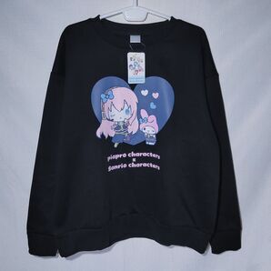 新品 トレーナー F 巡音ルカ マイメロディ サンリオ スウェット 裏起毛