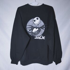 新品 トレーナー L ジャック ナイトメア ディズニー スウェット 裏起毛
