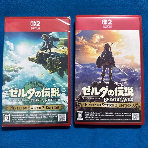 Nintendo Switch2 ゼルダの伝説 ブレスオブザワイルド ティアーズオブザキングダム スイッチ2
