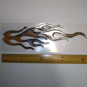 ファイヤーパターン ステッカー