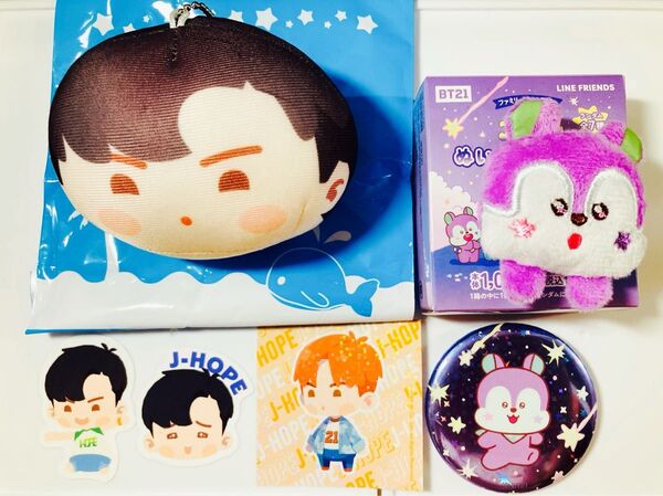 BT21 The Journey スシロー×インザソム MANG J-HOPE 6点セット