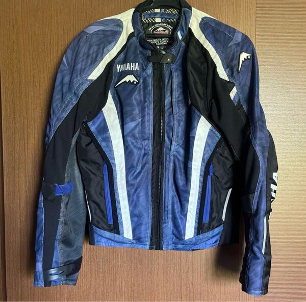 KUSHITANI YAMAHA YAS-41 バイクメッシュジャケット 青/黒