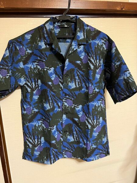 THE NORTH FACE アロハシャツ ブルー