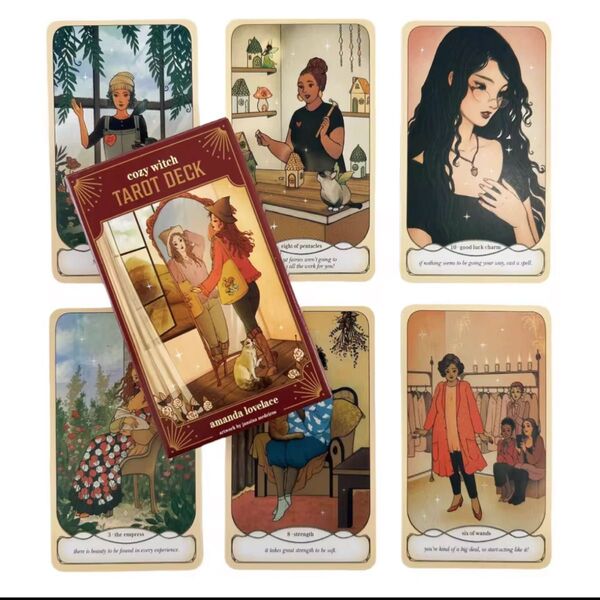 新品 未開封品 Cozy Witch タロットカード オラクルカード 占い 占星術 ルノルマンカード