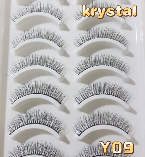 新入荷 3D立体つけまつげ 可愛い ナチュラル 10ペアセット