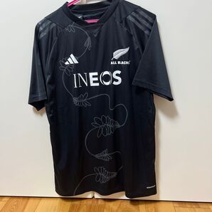adidas ALL BLACKS トレーニングTシャツ XL