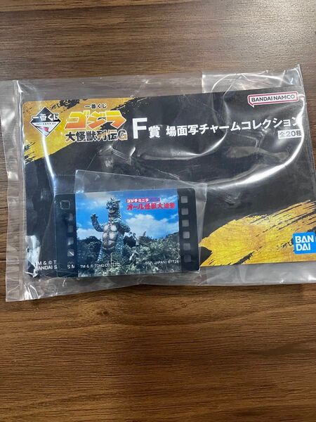 【クーポンで200円オフ】ゴジラ 一番くじ 大怪獣列伝G F賞 場面写チャームコレクション BANDAI キーホルダー
