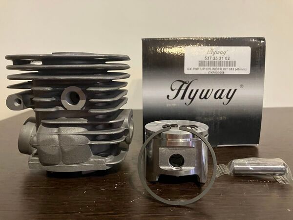 ハスクバーナ346xp Hyway ハイウェイ ポップアップピストンシリンダーセット 新品未使用 ハスクバーナ353 チェンソー