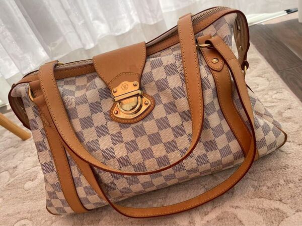 ルイヴィトン LOUIS VUITTON ダミエアズール ストレーザN42220 ショルダーバッグ
