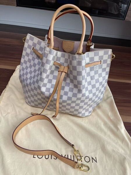 LOUIS VUITTON ルイヴィトンダミエ アズール・ジロラッタ girolata N41579 ショルダーバッグ