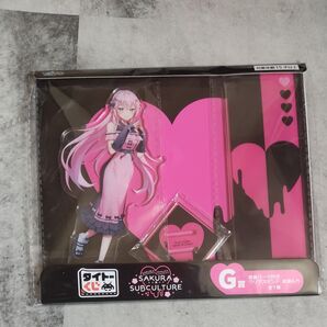 SAKURA SUBCULTURE G賞 巡音ルカ アクリルスタンド タイトーくじ