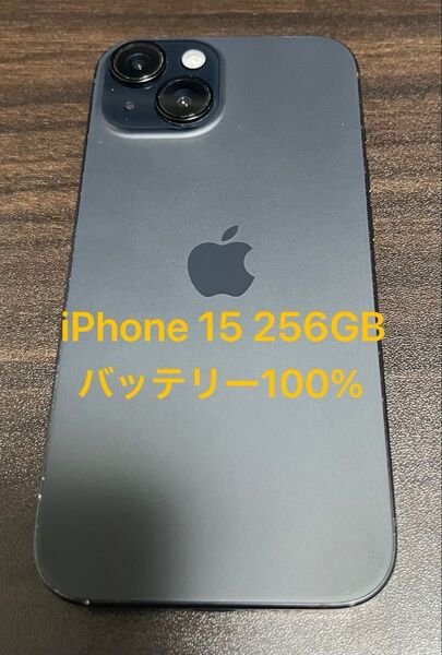 iPhone 15 256GB ブラック